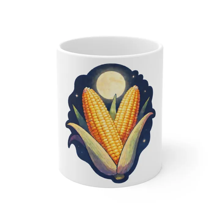 Moonlit Corn Husks Mug (11 oz) product photo