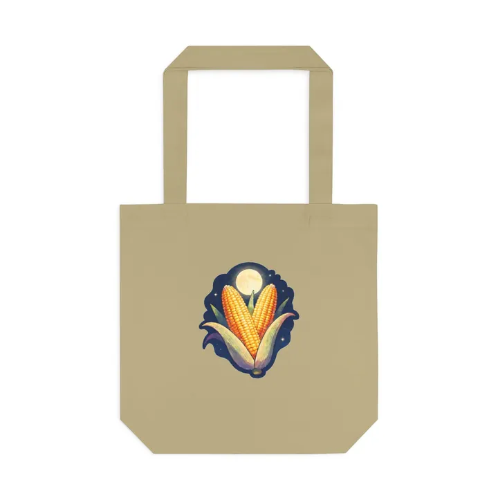 Moonlit Corn Husks Tote Bag product photo