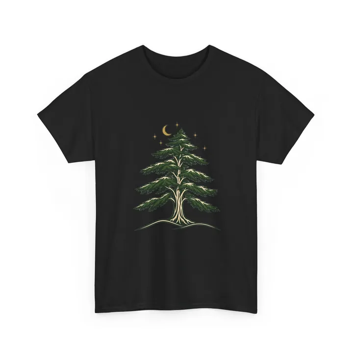 Quiet Cedar Night-Sky T-Shirt product photo