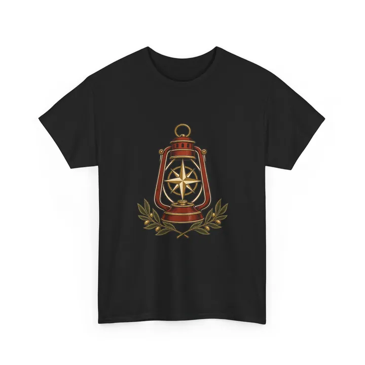 Quiet Watch Compass T-Shirt product photo