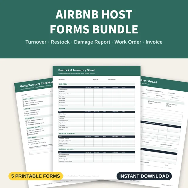Airbnb host forms bundle