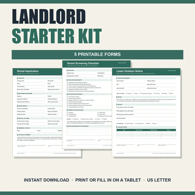 Landlord starter kit
