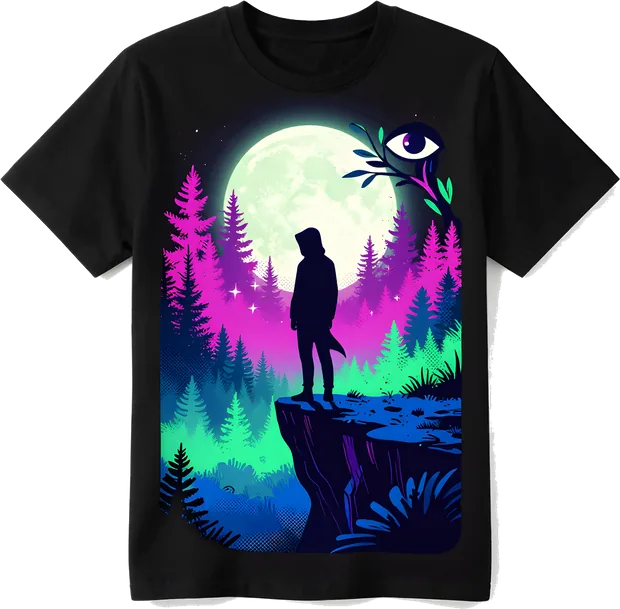 Cliffside tee design